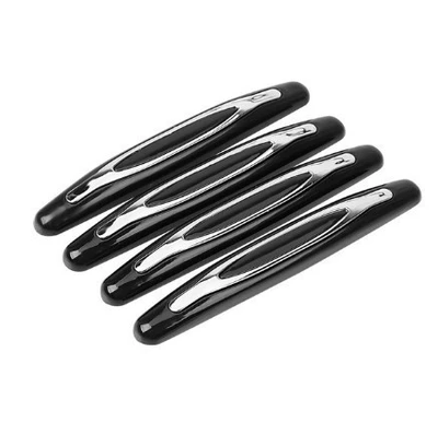 Car Anti-collision Strip Car Door Anti-collision Adhesive Sticker Car Door Frontier Scratch Anti-scratch Anti-knock Adhesive Strip Car Creative Supplies (Qapı və bamper qoruyucu zolaqlar) - black
