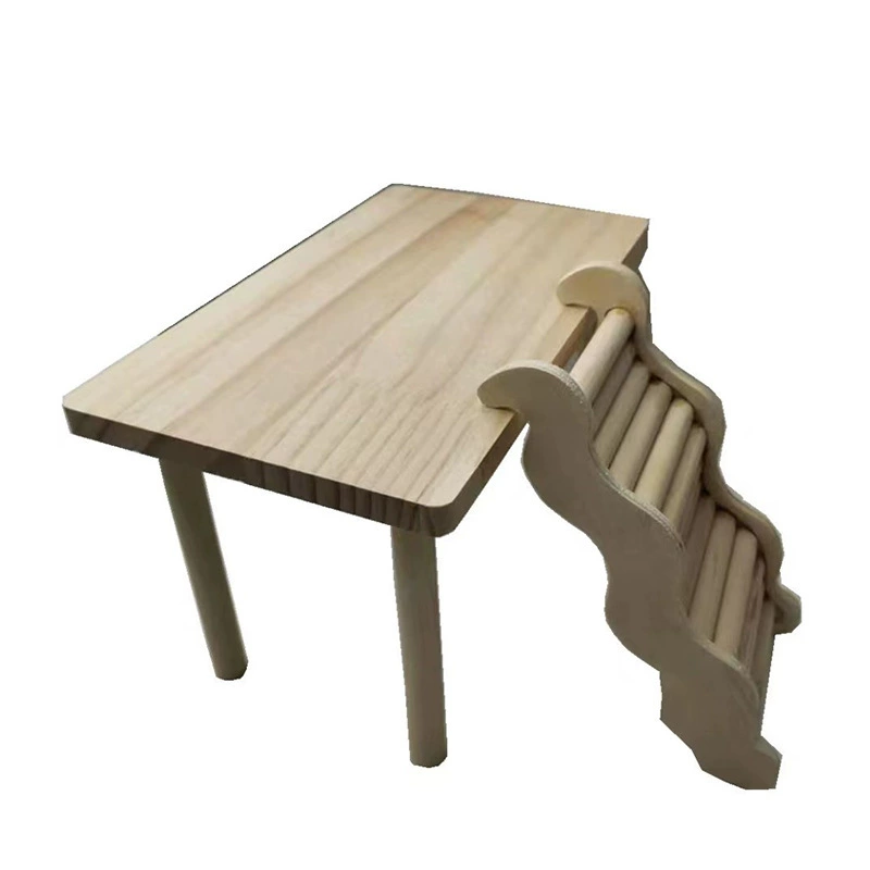 Клетка для хомяка платформа для Моделирования Ландшафта из цельного дерева многофункциональная двухслойная доска чердак хомяк Golden Bear игрушечные принадлежности