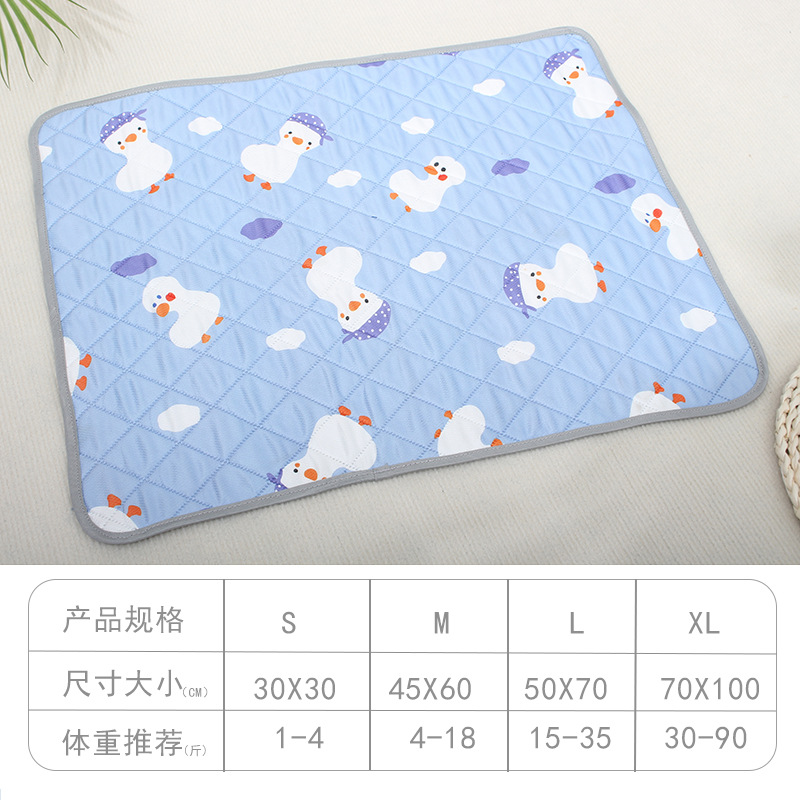 Pato azul, tamaño S 45*60cm