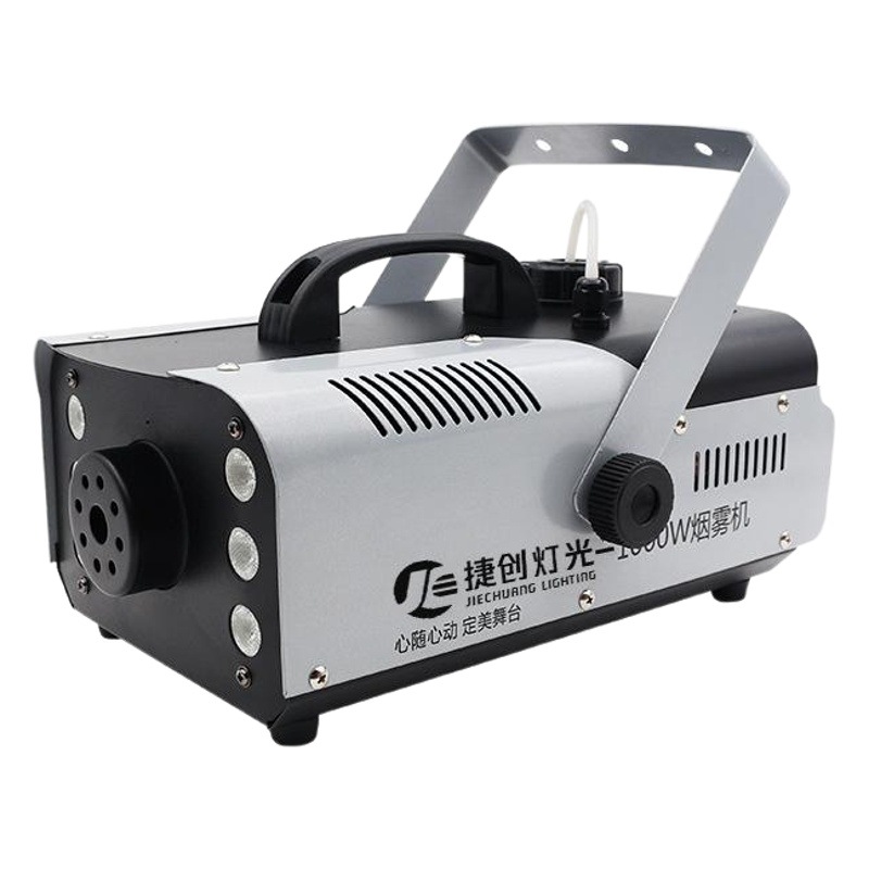Máquina de Humo Jiechuang de 1500w para Cigarrillos Electrónicos, Máquina de Humo Multicolor de Temperatura Constante para Escenarios, Tipo Bar, Transfronteriza