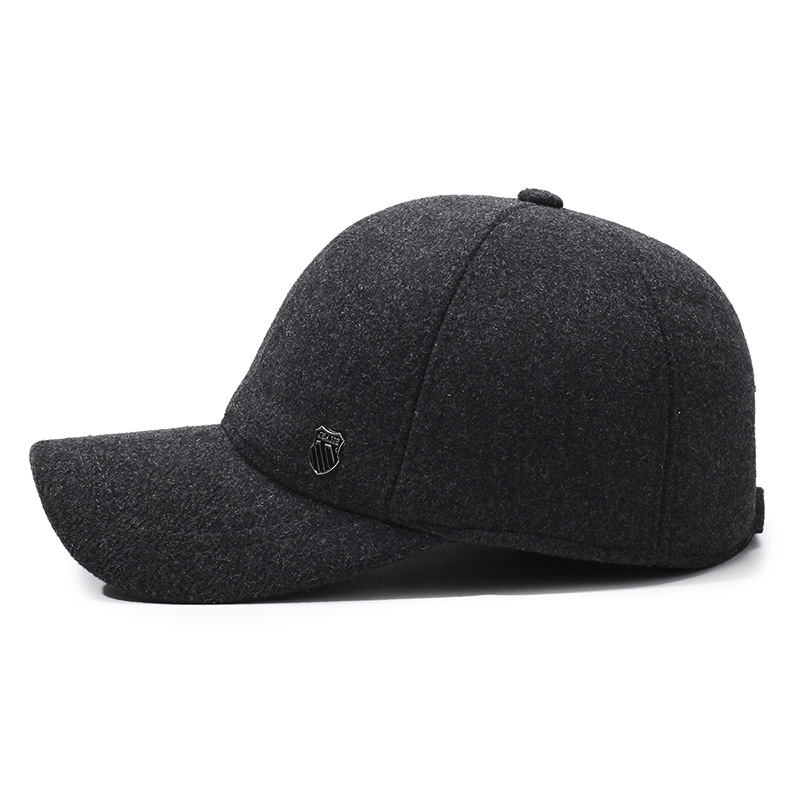 Autumn Winter New Baseball Cap Women's Hat Warm Teddy Fleece Versatile Face Slimming Outdoor Sun Protection Visor_voghion.com