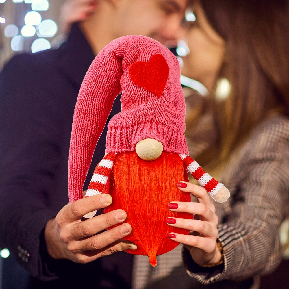 Knitted doll, toy for mother for St. Valentine's Day, (Cross-border trading), new collection, Birthday gift