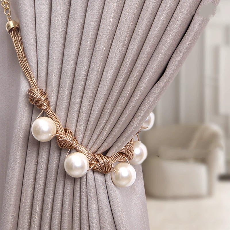 Занавес Пряжка Украшения Аксессуары Перл Занавес Пряжка Интернет Знаменитости Свет Роскошь