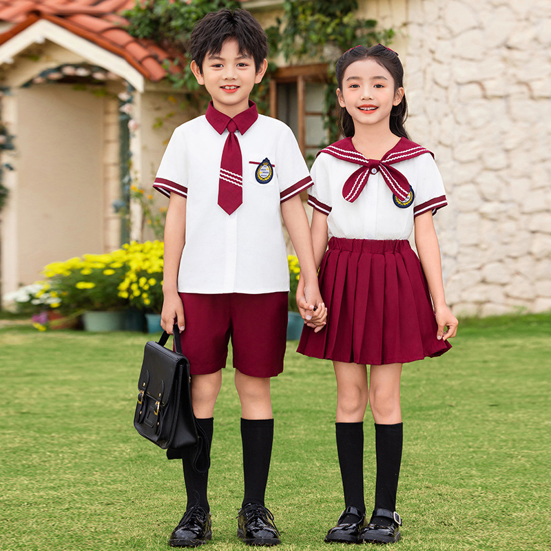 小学生六一儿童节演出服礼服合唱服夏季幼儿园园服大班毕业照服装