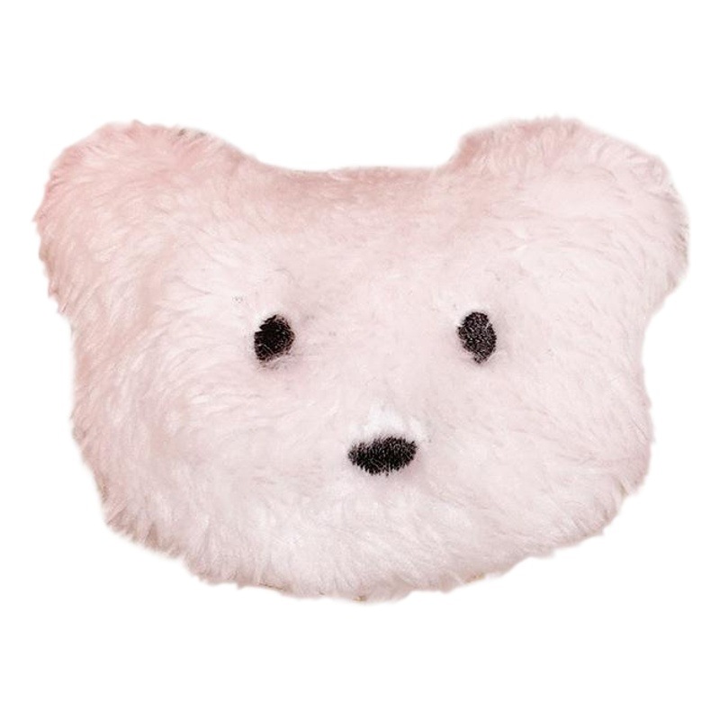 Japonés y coreano lindo suave lindo joyería oso pin dibujos animados felpa tridimensional pelo anillo estudiante escuela uniforme broche bolsa colgante
