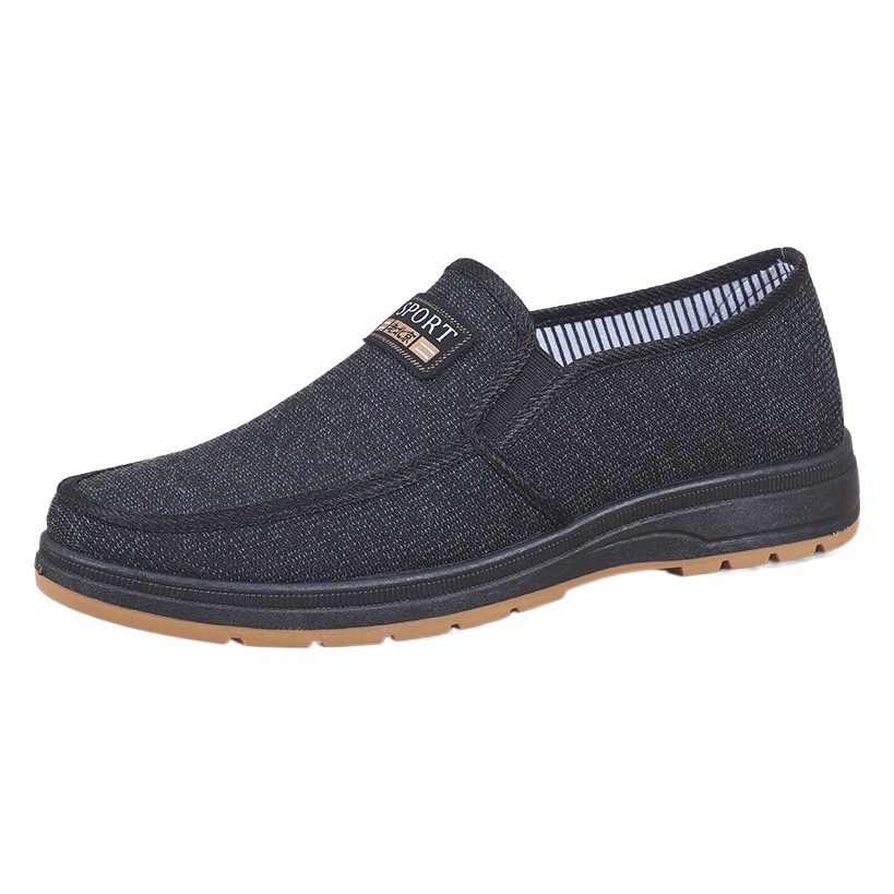 Extra Large Size 47 Men's Cloth Shoes, Casual Walking Shoes, Old Beijing Cloth Shoes, Men's Work Shoes, Breathable and Not Stuffy
