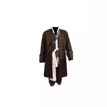 万圣节电影加勒比海盗 杰克船长JackSparrow cosplay男全套服装