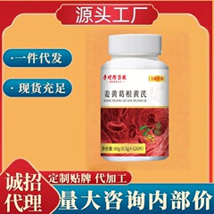 李时珍姜黄葛根黄芪片120片电商爆款源头工厂厂家直发一件代发批
