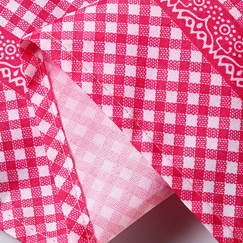Polyester apron happy cartoon anti-stain anti-oil wear-resistant kitchen work apron reverse wear labor protection can print word Logo