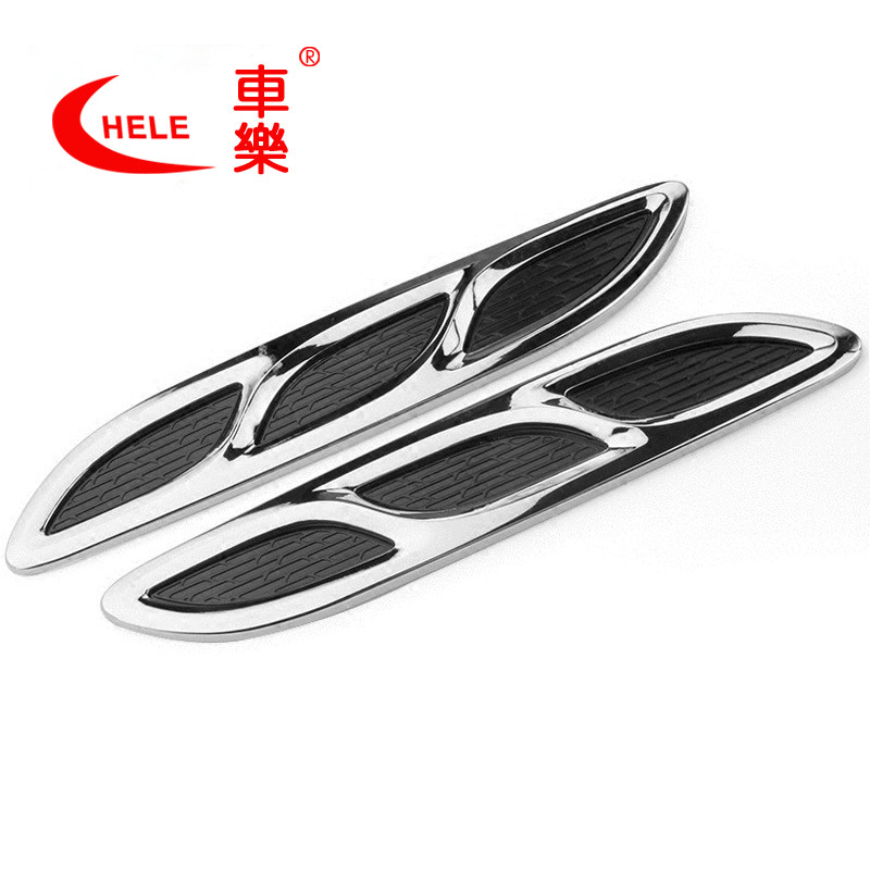 Car shark gills simulation air outlet side vent engine hood…