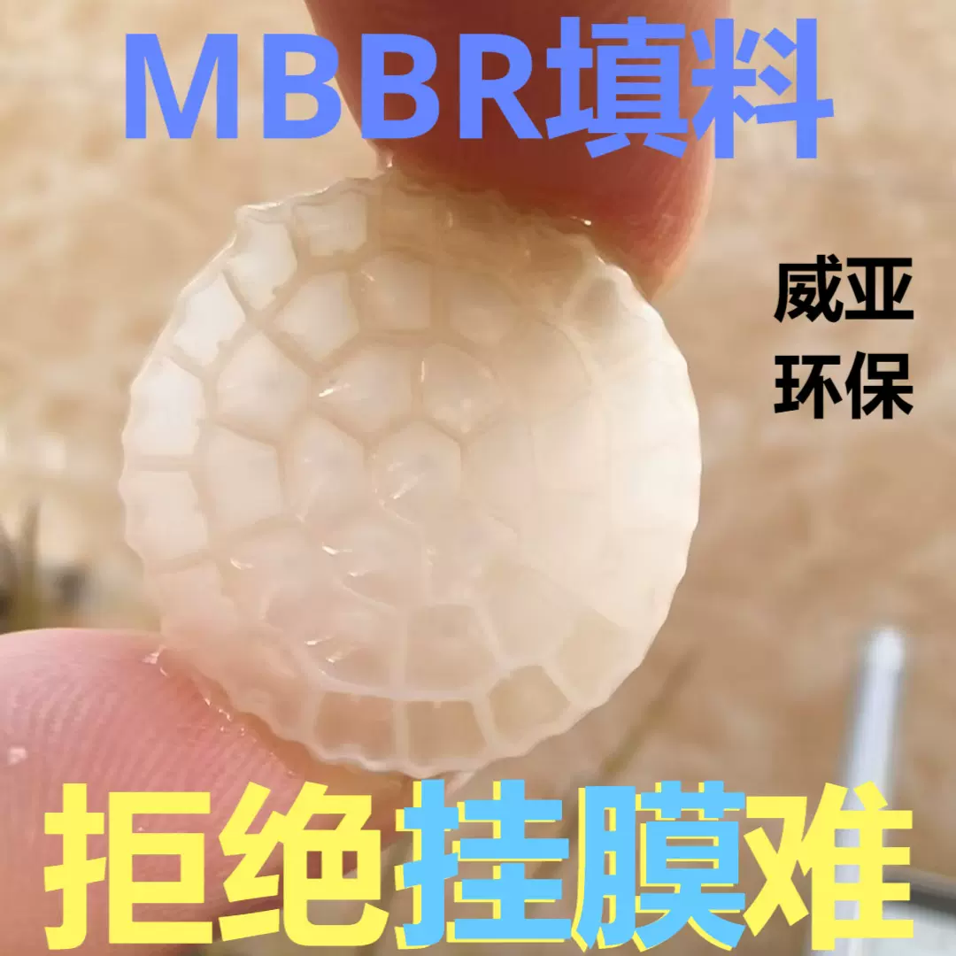 MBBR生物填料流化床水产养殖尾水降氨氮微生物载体降氨氮填料