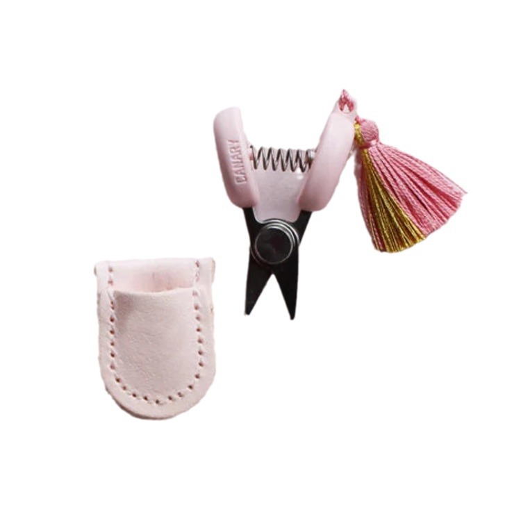 Estuche de almacenamiento para mini tijeras estilo japonés Cohana-Seki, con bolsa de transporte súper