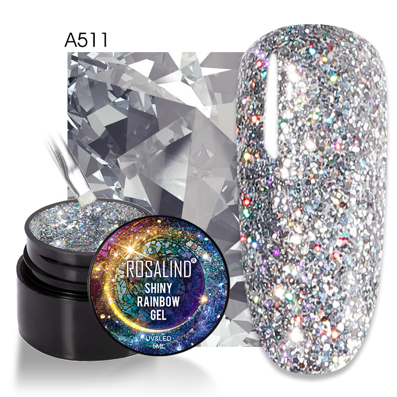 Rosalind transfronteriza pequeñas latas flash pegamento esmalte de uñas 5ml Barbie pegamento esmalte de uñas pegamento fototerapia pegamento esmalte de uñas pegamento