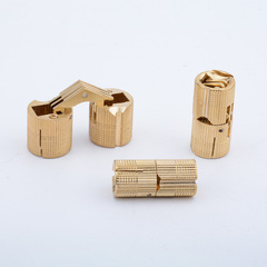 廠家直銷純銅一字鉸暗藏式翻板鉸鏈銅暗鉸 合頁銅柱鉸十字水桶鉸