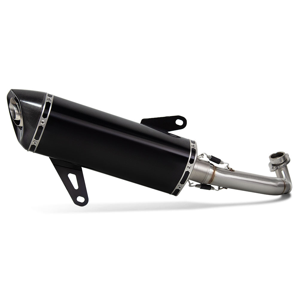 Suitable for Shengshi 368g 368D 368m 368K 368E Middle and Tail Section Motorcycle Exhaust Pipe Modification