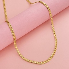 銅金メッキ真空メッキ24k金4mm 1対1男女共通幾何学欧米熱売