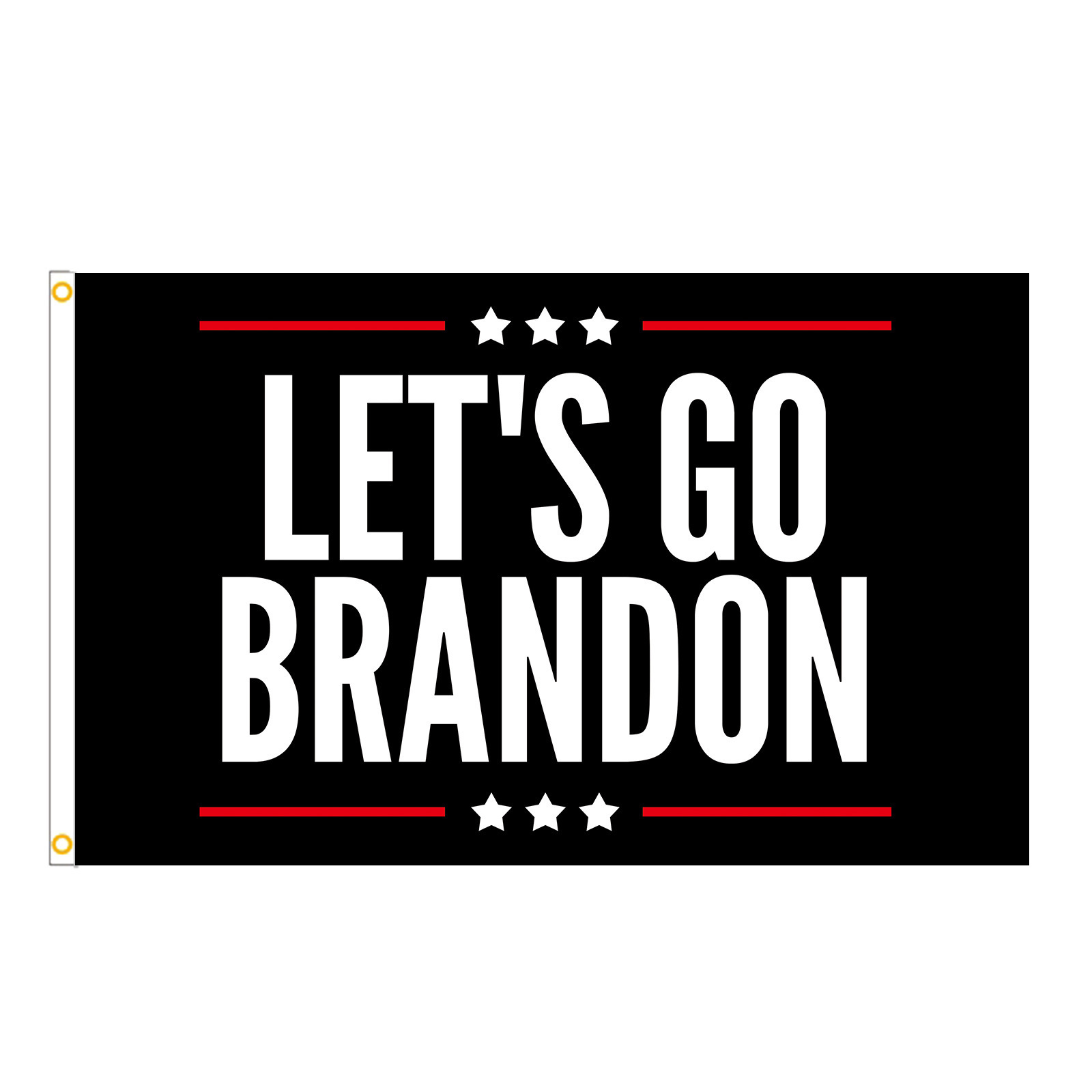 【跨境新品】LET'S GO BRANDON布兰登旗帜竞选集会游行大选旗帜