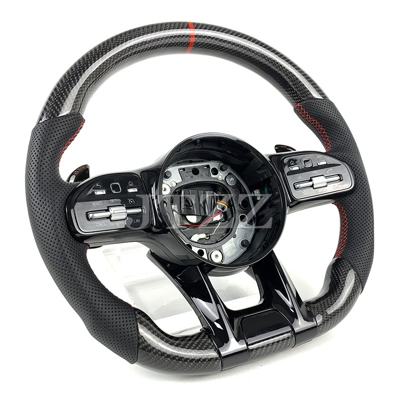 Suitable for Mercedes-Benz AMG A/C/E/G-class C205 W166 W167 W213 old and new carbon fiber steering wheel