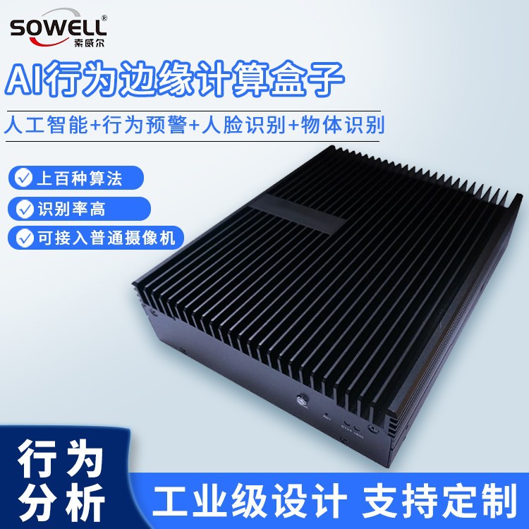 AI边缘计算盒子AI行为分析人工智能人脸识别智慧校园智慧园区
