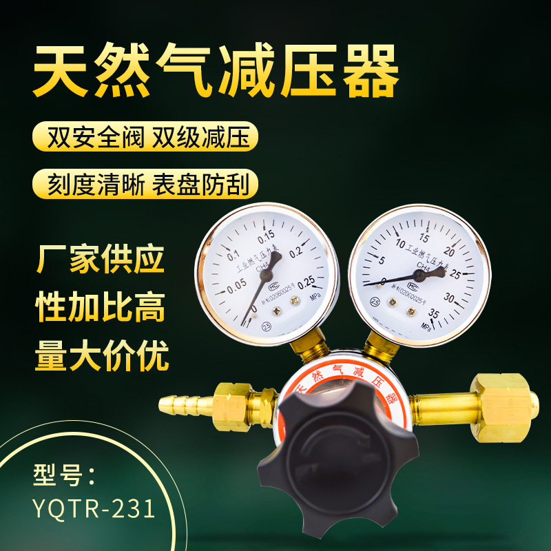 天然气减压器天然气气瓶减压阀天然气压力表气瓶减压阀天然气气表|ms