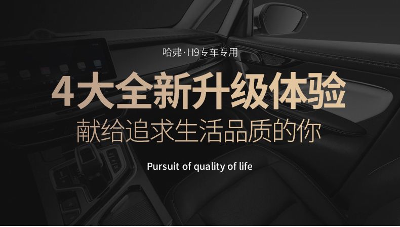 Suitable for haff h9 trunk mat surround 2022 h9 haff decoration change large surround car supplies