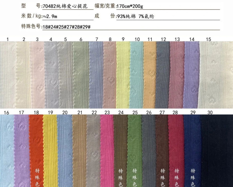 新品200g純綿花立体ジャカード布筋理感ファッションファッション服ニットジャカード生地|undefined