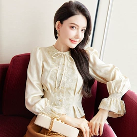 蕾丝衫雪纺衫;半身裙;其他短外套