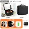 Black (small size plus height) HD mirror with LED light
