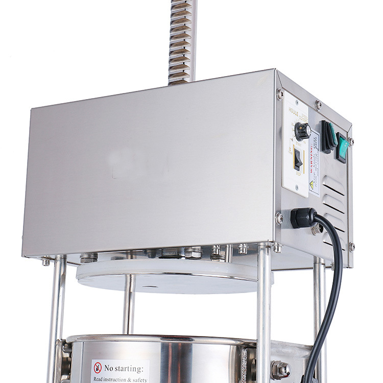 Máquina de salchicha de olla completamente automática comercial vertical de acero inoxidable equipo de procesamiento de salchicha de jamón salchicha completamente automático disponible en múltiples especificaciones
