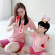 Children's Pajamas Summer Modal Short-sleeved Shorts suit Boys and Girls Thin Home Clothes