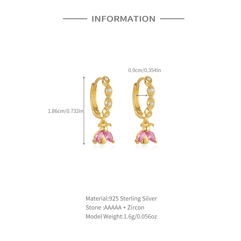 5g Weight 925 Sterling Silver Ear Needle Material Zircon Inlay Material Earrings Classification 1 Pair Quantity Holiday, Travel, Daily Occasion 925 Sterling Silver Material Geometric Pattern Women's Gender Plating Design Simple Style, Streetwear Style 1 Pair 925 Sterling Silver Zircon Geometric Earrings 1