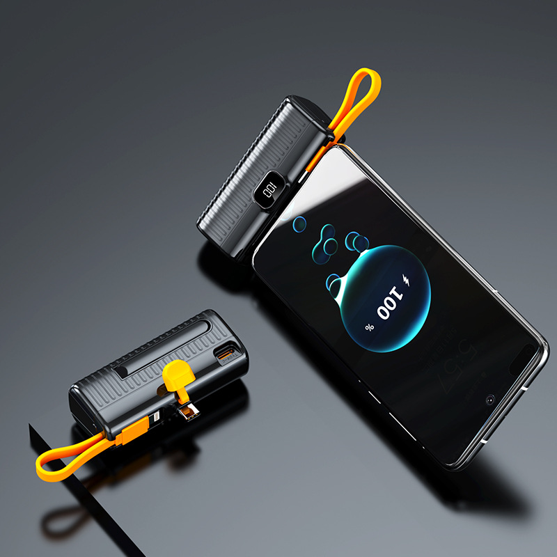 Transfronterizo nuevo bolsillo inalámbrico cápsula de carga compacta portátil energía portátil carga al por mayor mini carga rápida