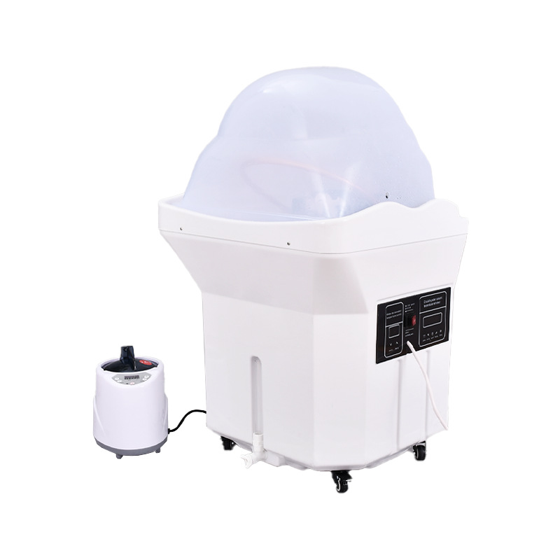 Lava-cabezas Móvil para Tratamiento Capilar con Circulación de Agua y Fumigación para Salón de Belleza image 6