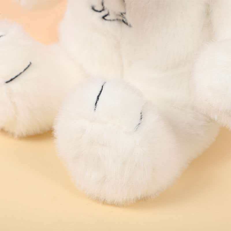 Nuevos productos transfronterizos brillan juguetes de peluche respiratorios Snoopy muñecas lavables artefactos para dormir