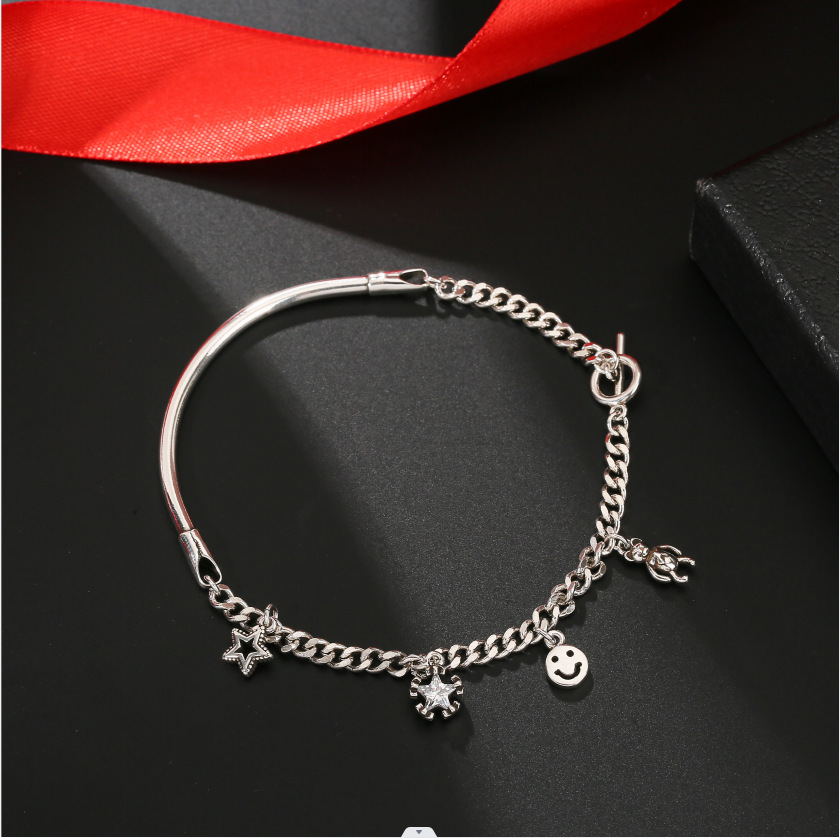 스타 스마일리 팔찌