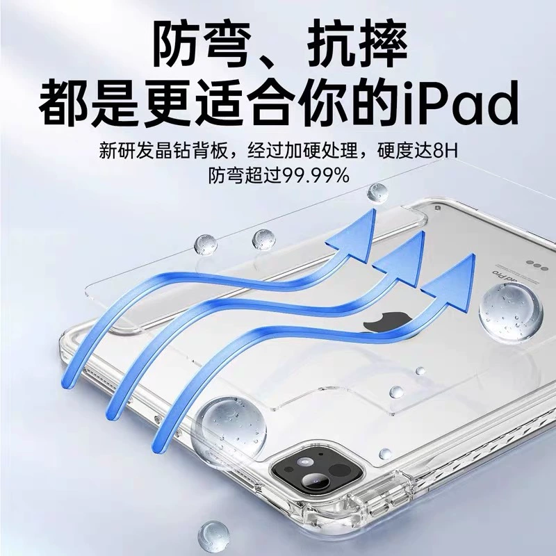 Защитный чехол для планшета Star для iPad Air7, подставка Y-форма и слот для стилуса, размеры 11/13/8.3 дюйма
