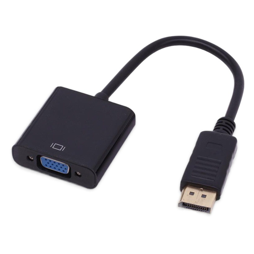 Fábrica en existencia DP al DP grande del cable del adaptador de VGA al DP del cable de VGA al cable 1080p del adaptador de VGA