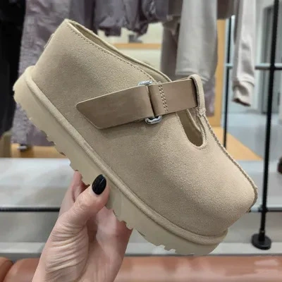 Spot Venus Krogerken Slippers Cowhide Leather Edition Birkenken Sneakers for Women Outdoor 2025 New Style