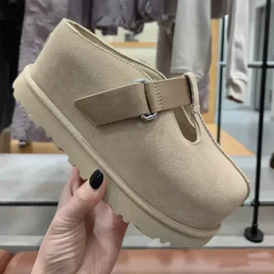 Spot Venus Krogerken Slippers Cowhide Leather Edition Birkenken Sneakers for Women Outdoor 2025 New Style