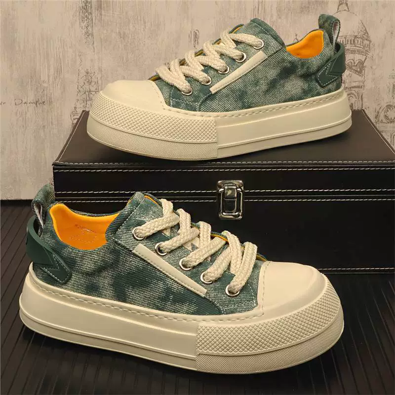 2025 новые китайские джинсовые кроссовки с открытым носком, укороченная подошва, легкие дышащие кроссовки для мужчин, модная обувь