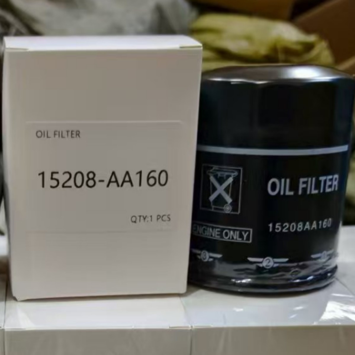 Filtro de celda de aceite de alta calidad 15208 AA160 para automóviles Subaru