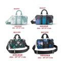 Nueva bolsa de almohada keepall 25cm relieve bolso de hombro bolso de cilindro bolso de moda bolso de pareja