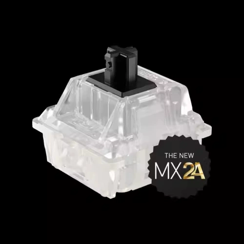 Cherry Cherry MX2A Transparent RGB-Black Shaft-Five Pins