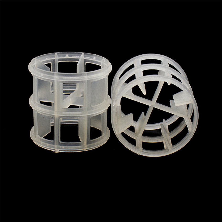 大量现货PP高流环填料 气体洗涤塔净化塔聚丙烯塑料高流环