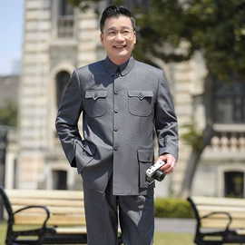 中山装;中山装唐装;男式衬衫