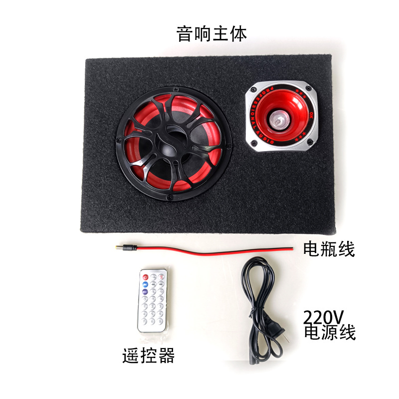 TDR wireless Bluetooth 220V Home speaker Super Bass Car Subwoofer 12V car 24v tunnel audio