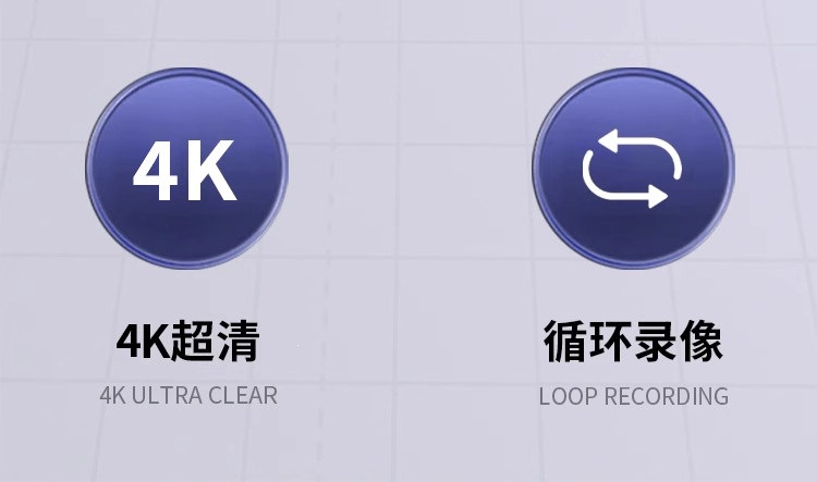 Suitable for the 2026 new model of the Renwoyou ultra-high-definition brand dashcam, no-wiring reverse camera with 360-degree front view