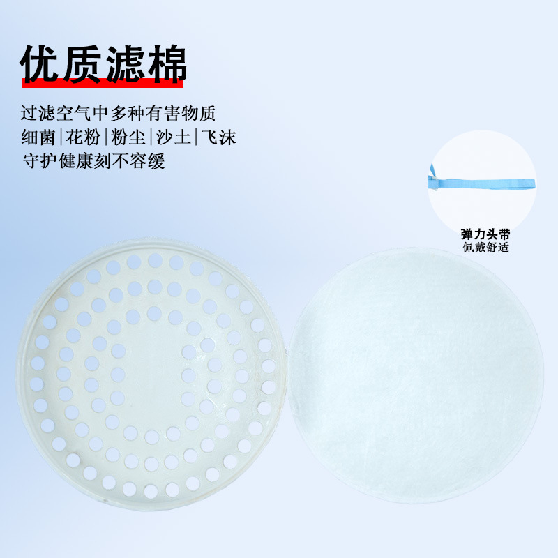 Máscara de polvo tipo 301 máscara de media cara máscara de piedra de molienda de cemento de mina de carbón máscara de protección laboral permeable al polvo