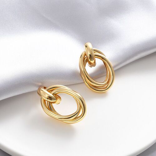 Japanese and Korean-style minimalist, European and American cool-style hoop earrings, new trendy hoop earrings, geometric earrings, earrings