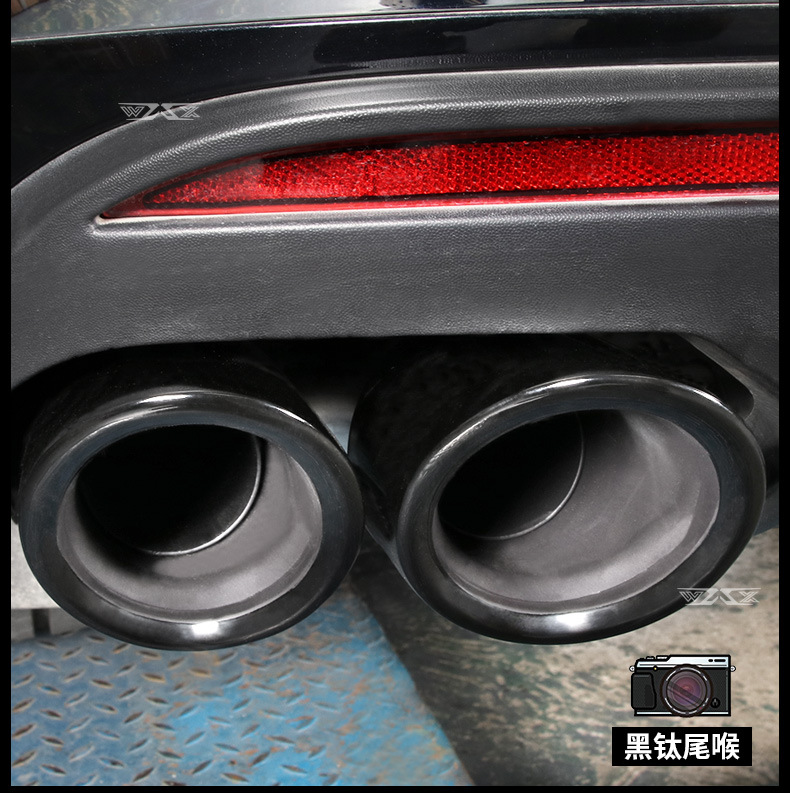 Suitable for Volkswagen Tiguan L Touang X Touareg Exhaust Pipe Modification Sound Wave Mid-tail Valve Explodes Street Running Sound